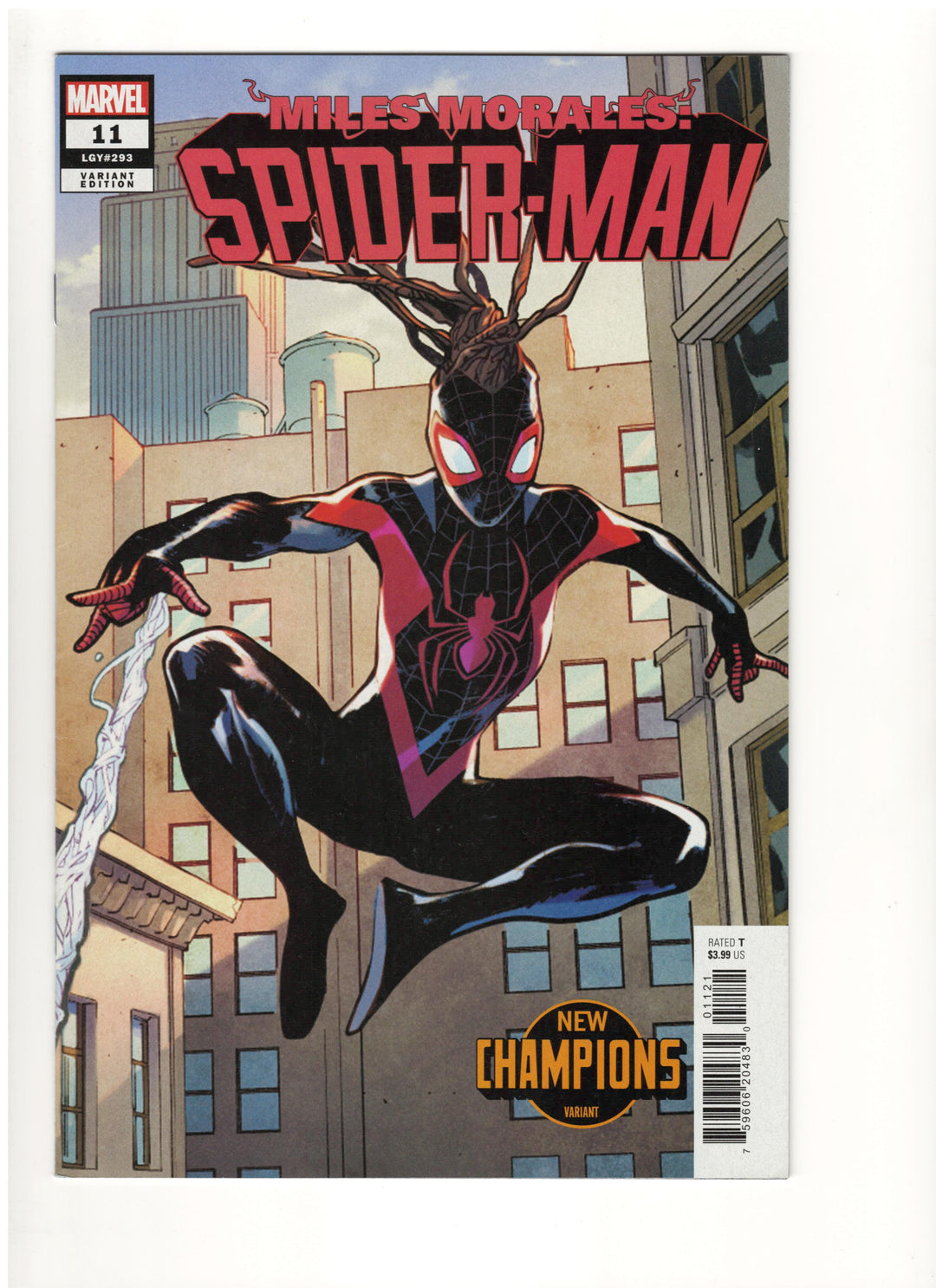 Miles Morales Spider-Man (2023) #11 Sara Pichelli New Champions Variant