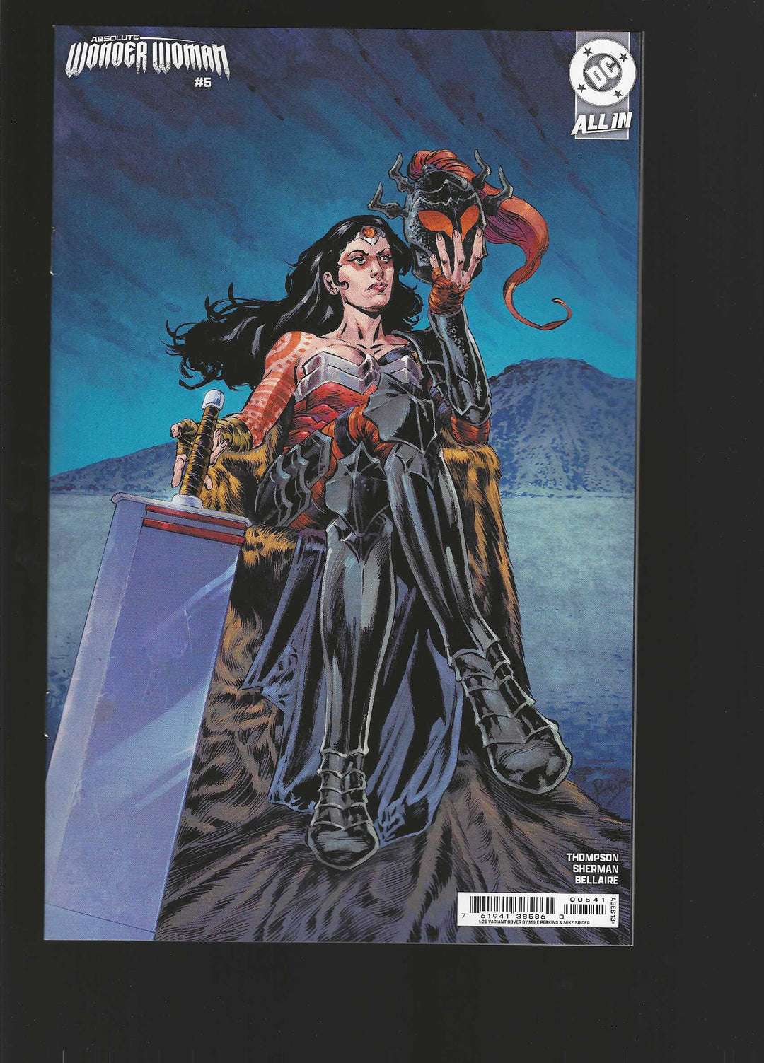 Absolute Wonder Woman #5 Cover D (1:25) Mike Perkins Card Stock Variant