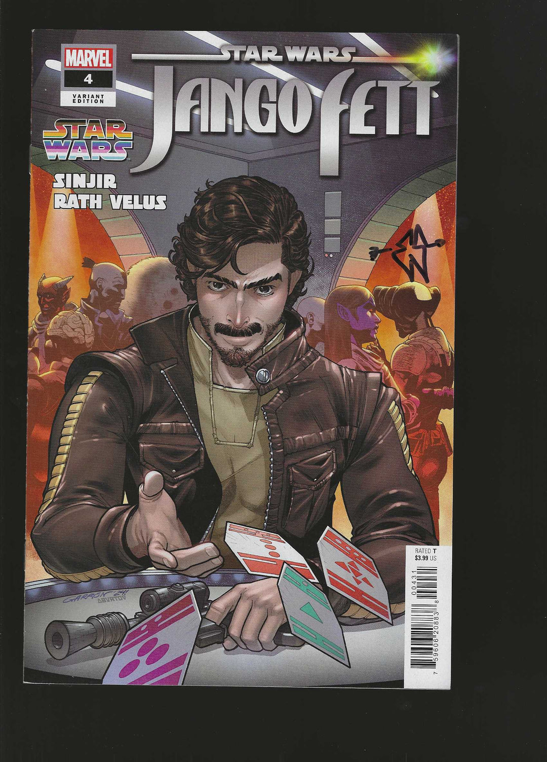 Star Wars: Jango Fett #4 Javier Garron Pride Variant SIGNED by Series Writer Ethan Sacks