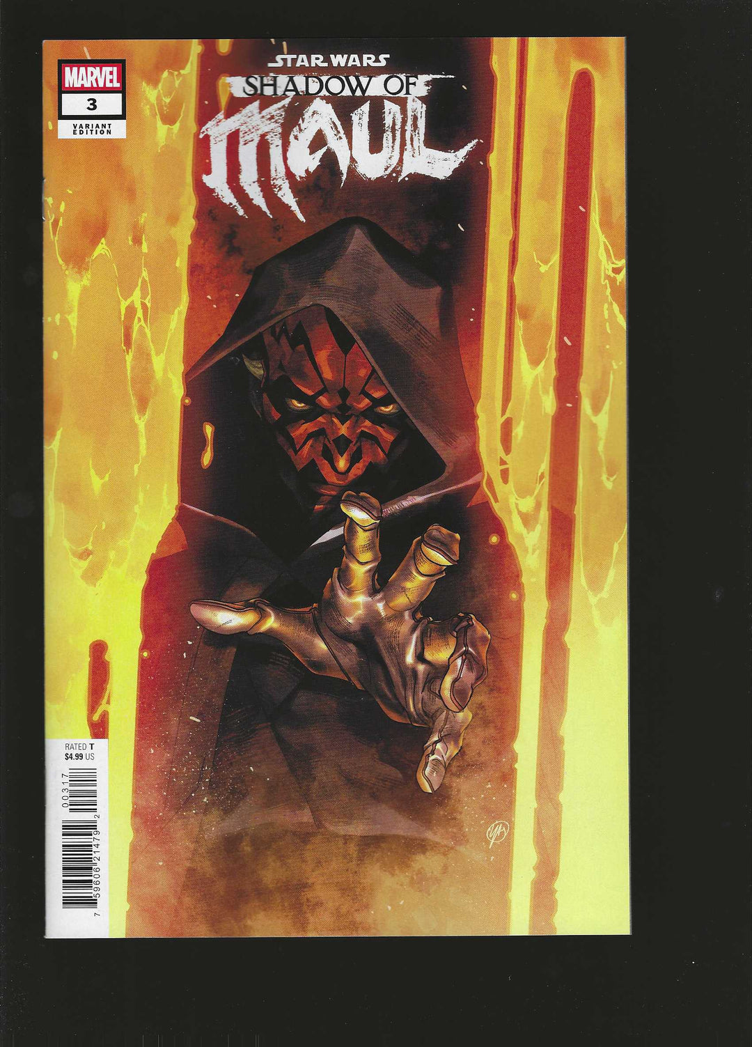 Star Wars Shadow Of Maul #3 Variant (1:25) Yasmine Putri Edition