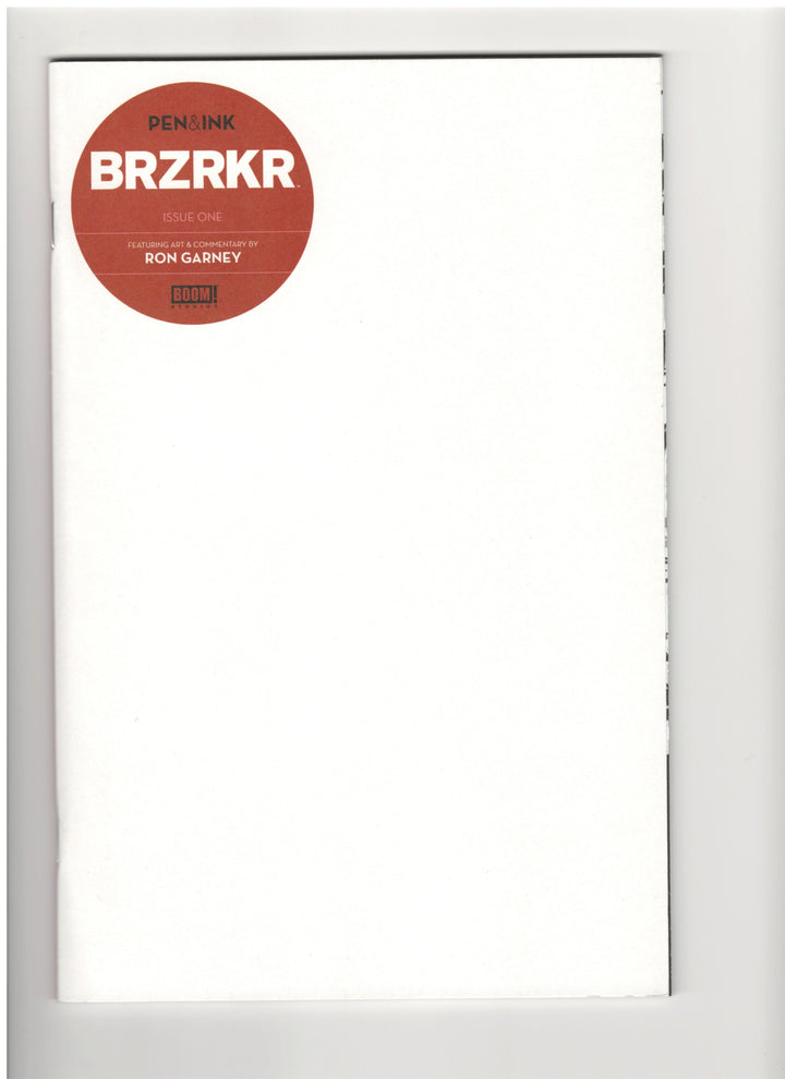Lot of 3 BRZRKR Pen & Ink #1 Covers A, B & C Complete Variant Set (Mature)