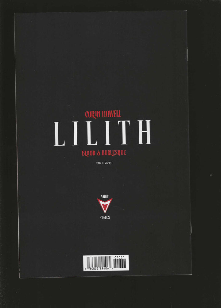 Lilith Blood And Burlesque #1 (Of 5) Cover C (1:20) Suspiria Variant (Mature)