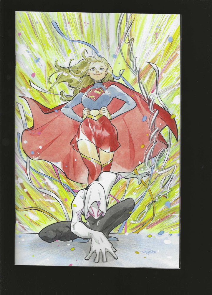 Marvel/DC: Spider-Man/Superman #1 Variant (2nd Printing) Peach Momoko Virgin (1:25) Edition