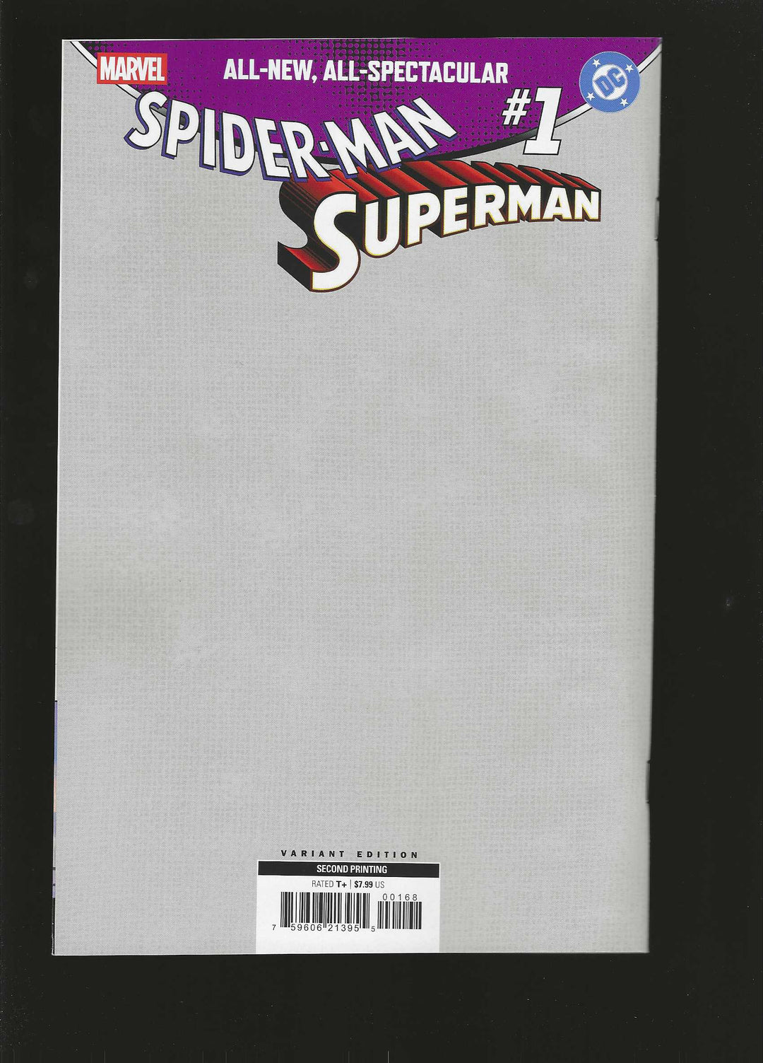 Marvel/DC: Spider-Man/Superman #1 Variant (2nd Printing) Peach Momoko Virgin (1:25) Edition