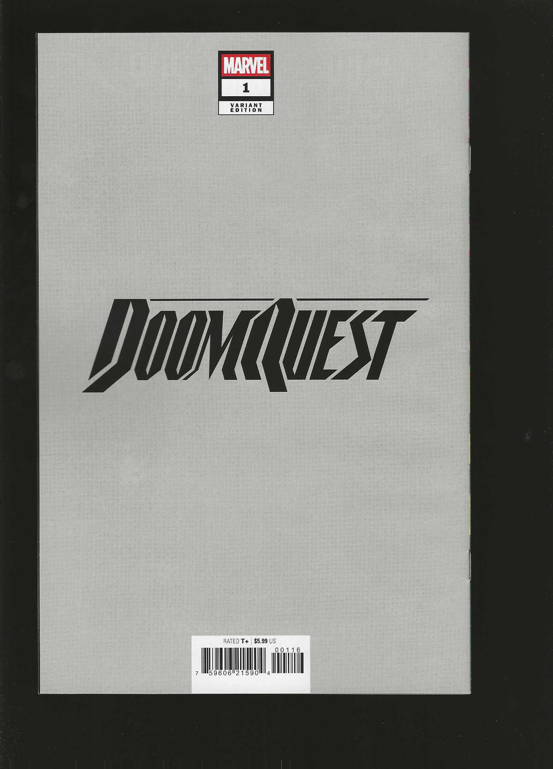 Doomquest #1 Variant (1:100) Rose Besch Full Art Virgin Edition