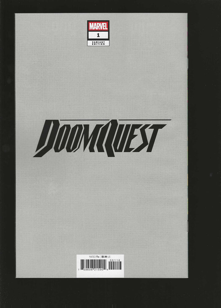 Doomquest #1 Variant (1:100) Rose Besch Full Art Virgin Edition