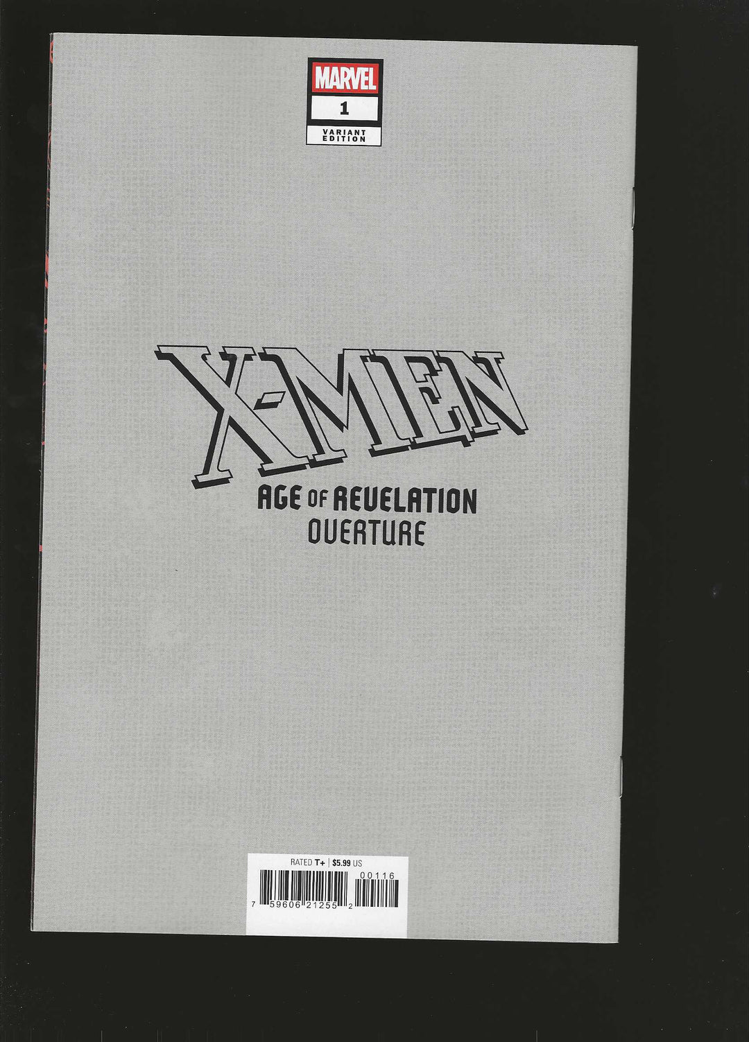 X-Men Age Of Revelation Overture #1 [Age of Revelation] Variant (1:100) Artgerm Full Art Virgin Variant