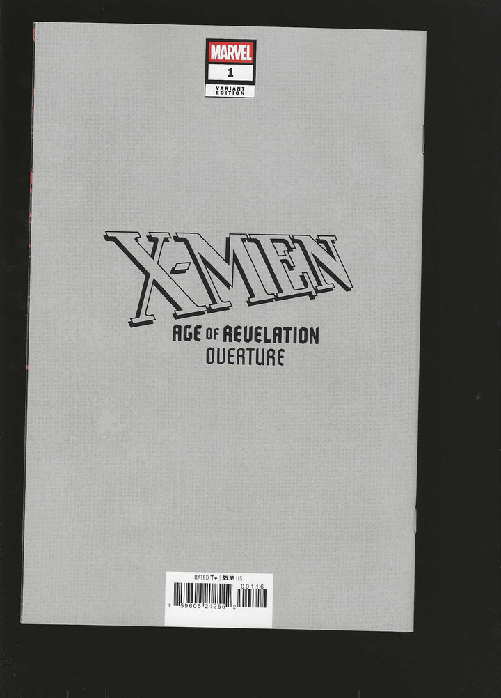 X-Men Age Of Revelation Overture #1 [Age of Revelation] Variant (1:100) Artgerm Full Art Virgin Variant