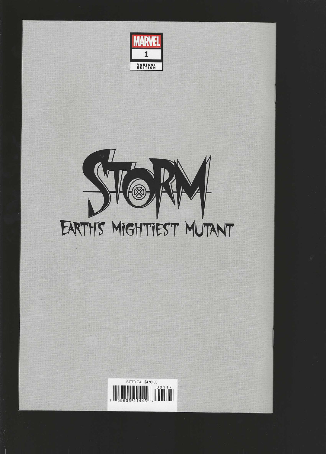 Storm Earth's Mightiest Mutant #1 Variant (1:100) Pablo Villalobos Full Art Virgin Edition