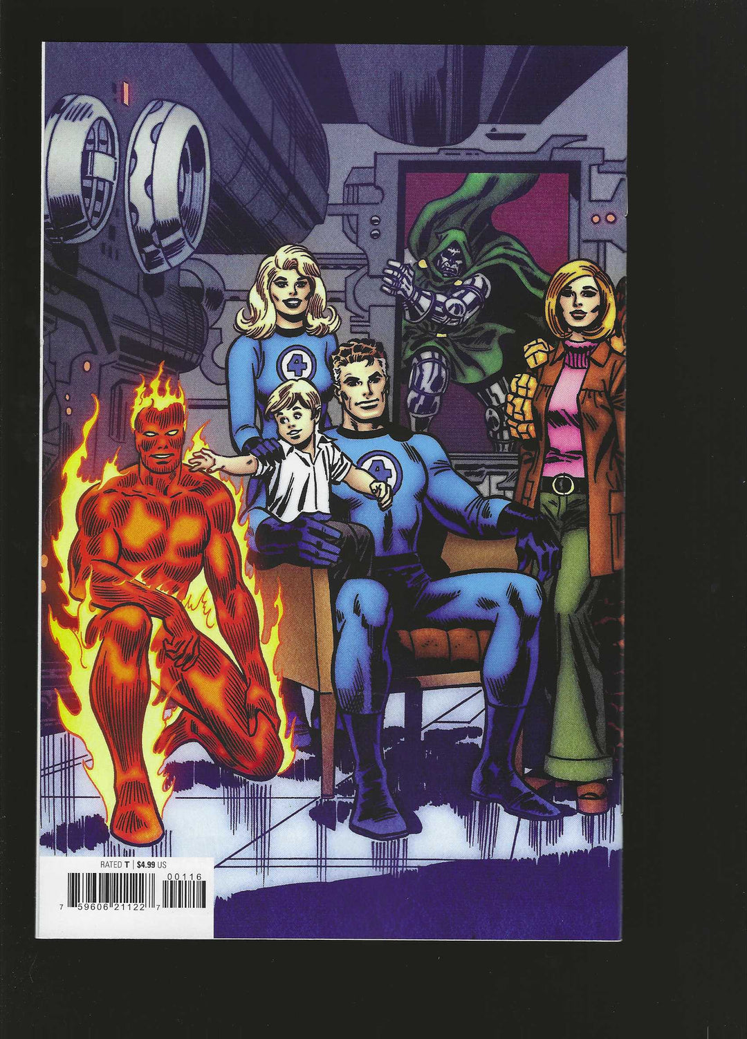 Fantastic Four (2025) #1 Variant (1:50) John Buscema Remastered Edition