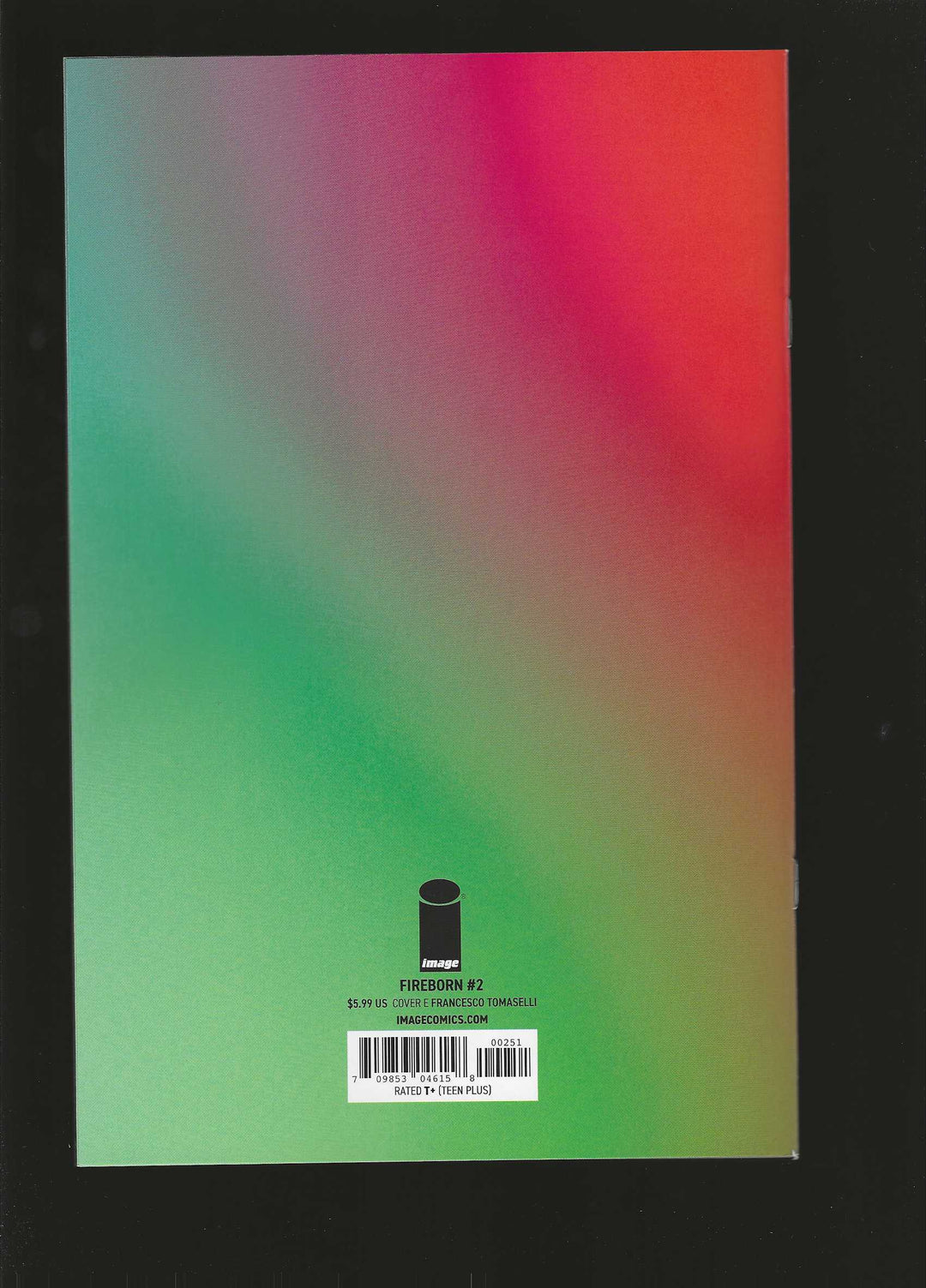 Fireborn #2 Cover E (1:50) Francesco Tomaselli Virgin Variant