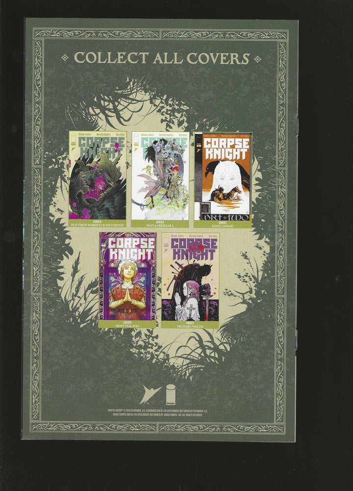 Corpse Knight #2 (Of 6) Cover E (1:50) Michael Walsh Variant (Mature)
