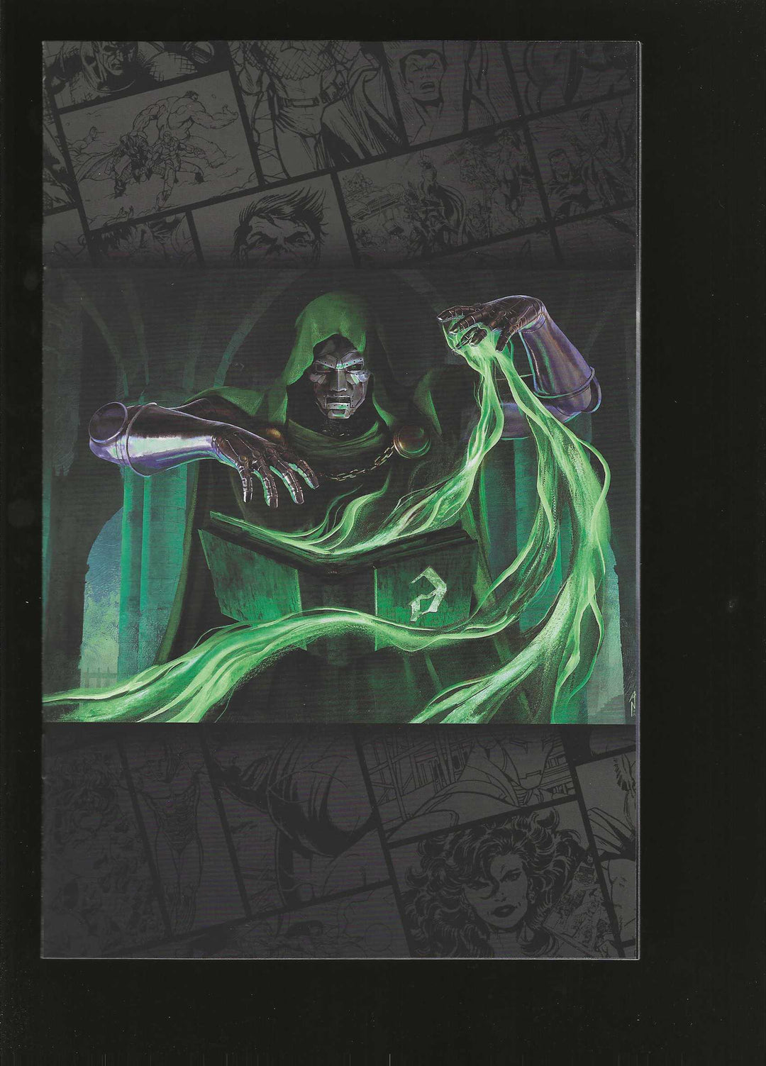 Marc Spector Moon Knight (2026) #5 Variant (1:50) Classified Artist Magic The Gathering Full Art Virgin Edition
