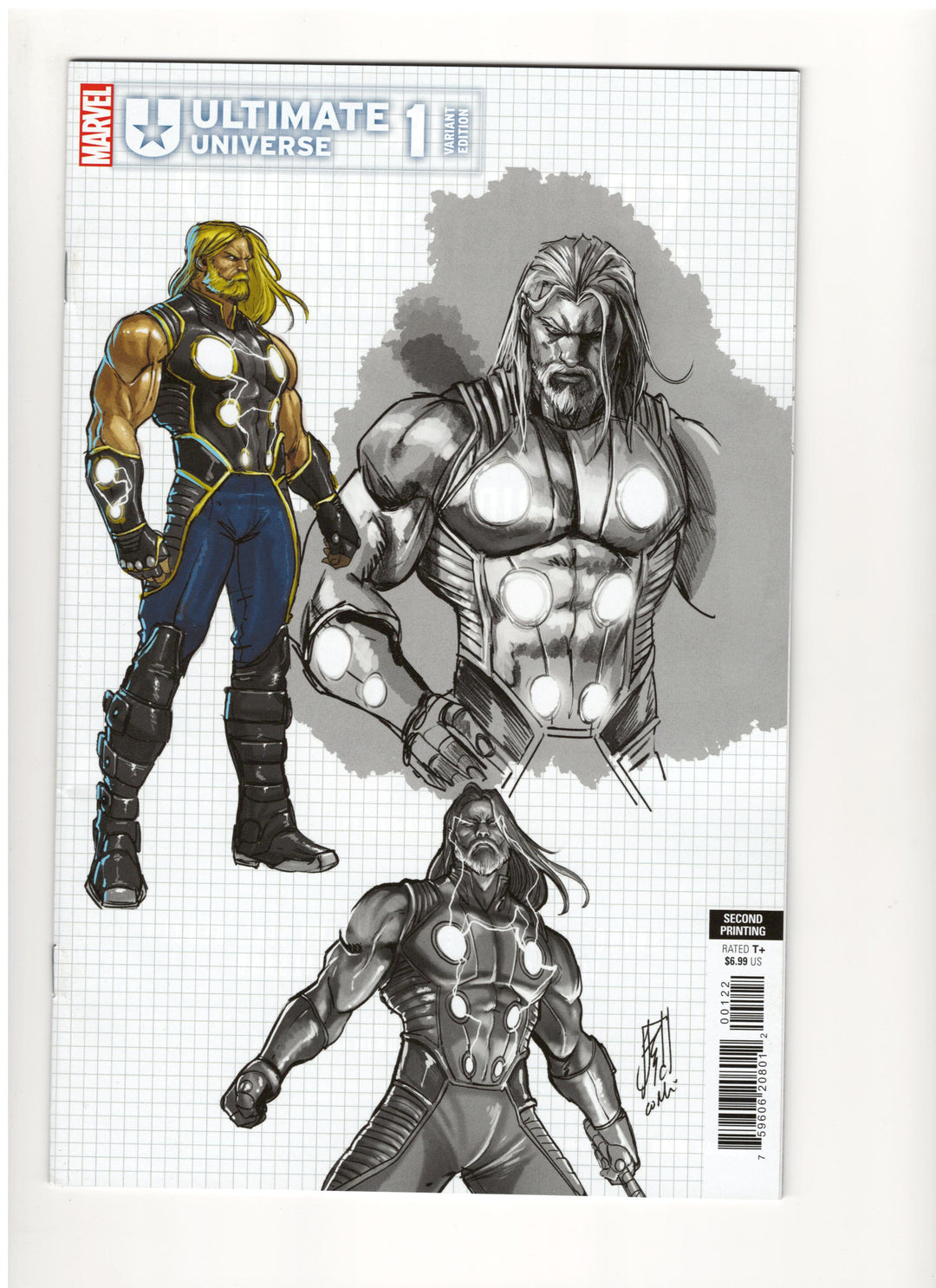 Ultimate Universe #1 Variant (2nd Print) Stefano Caselli (1:25) Edition