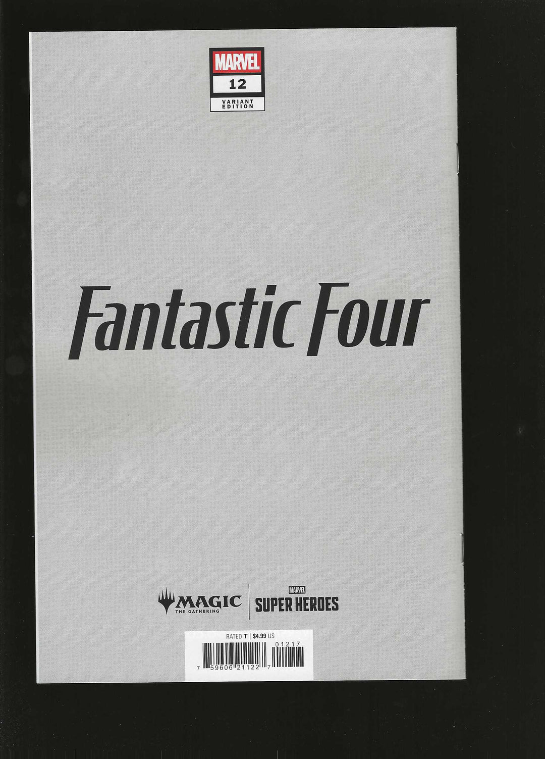 Fantastic Four (2025) #12 Variant (1:50) Classified Artist Magic The Gathering Full Art Virgin Edition