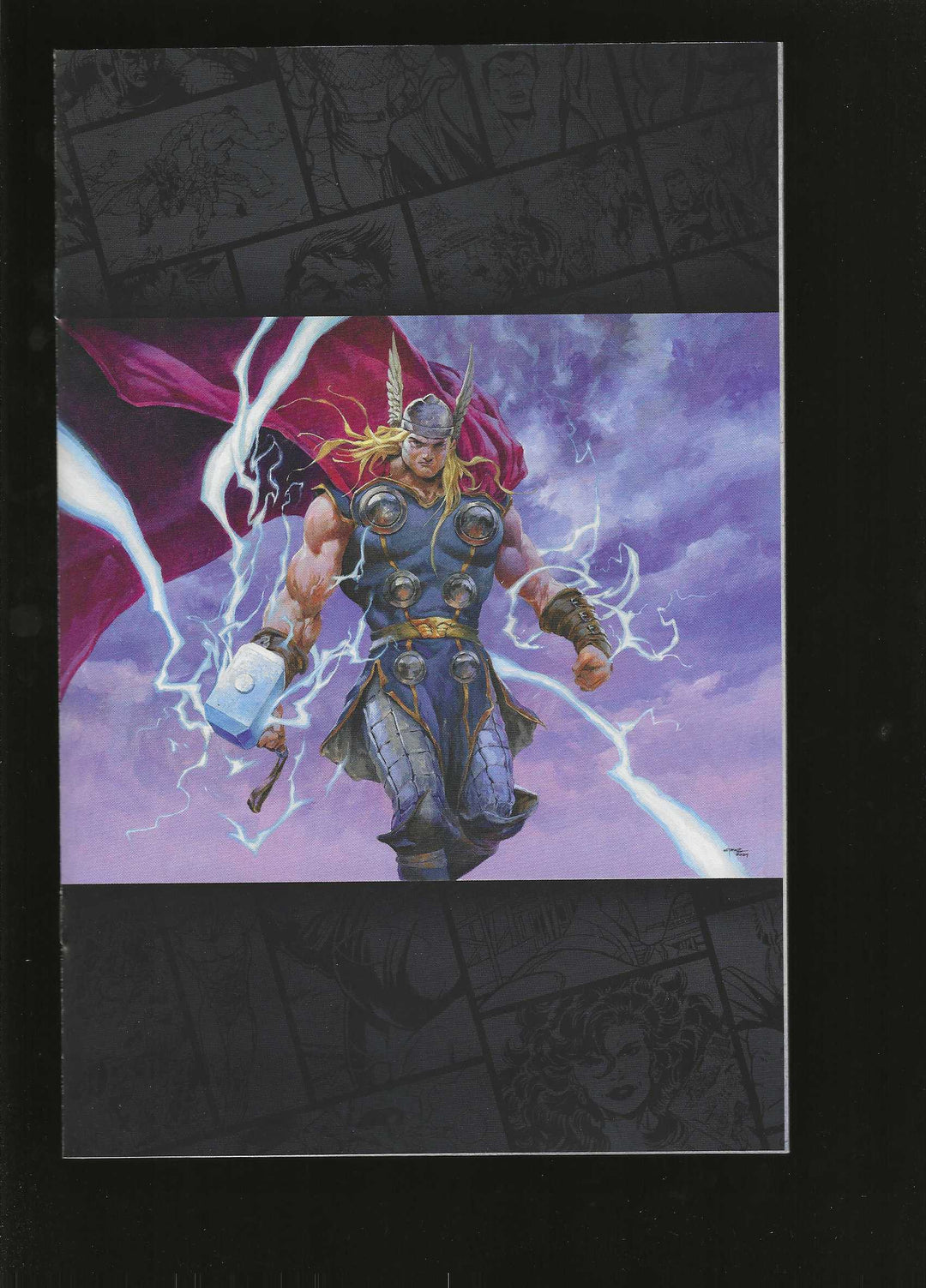 Mortal Thor #11 Variant (1:50) Classified Artist Magic The Gathering Full Art Virgin Edition