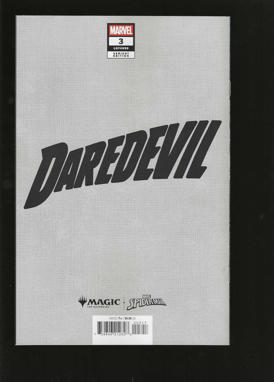 Daredevil (2026) #3 Variant (1:50) Carissa Susilo Magic The Gathering Full Art Virgin Edition