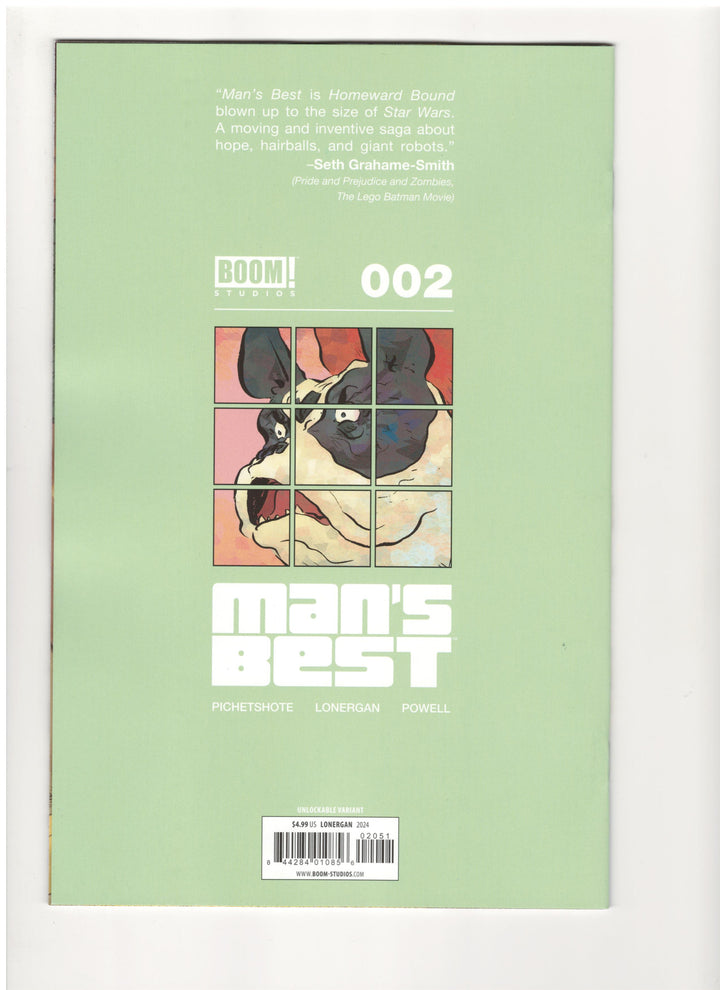 Mans Best #2 (Of 5) Cover E Alternate Lonergan Unlockable - One Per Store