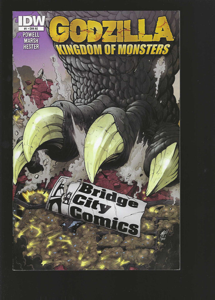 Godzilla Kingdom of Monsters (2011) #1 CVR RE (Bridge City Comics) <OXV-01>