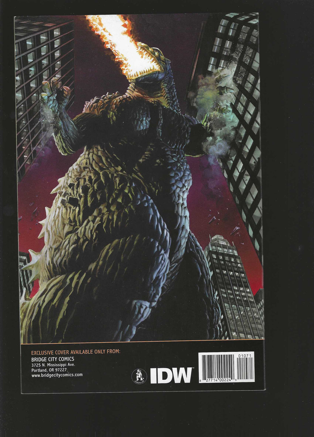 Godzilla Kingdom of Monsters (2011) #1 CVR RE (Bridge City Comics) <OXV-01>