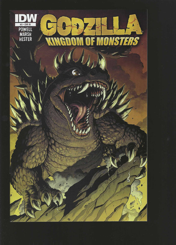 Godzilla Kingdom of Monsters (2011) #3 CVR C 1:10 Matt Frank <OXV-01>