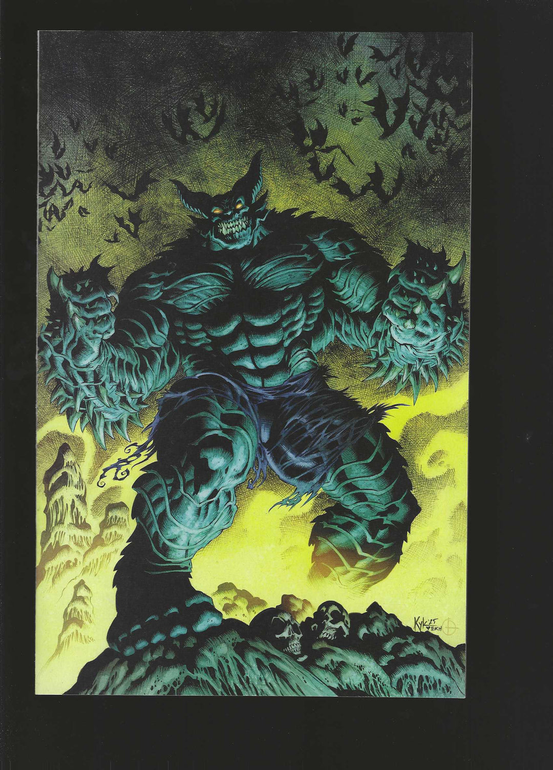 Incredible Hulk (2023) #30 Variant (2nd Printing) Kyle Hotz Full Art Virgin (1:25) Edition