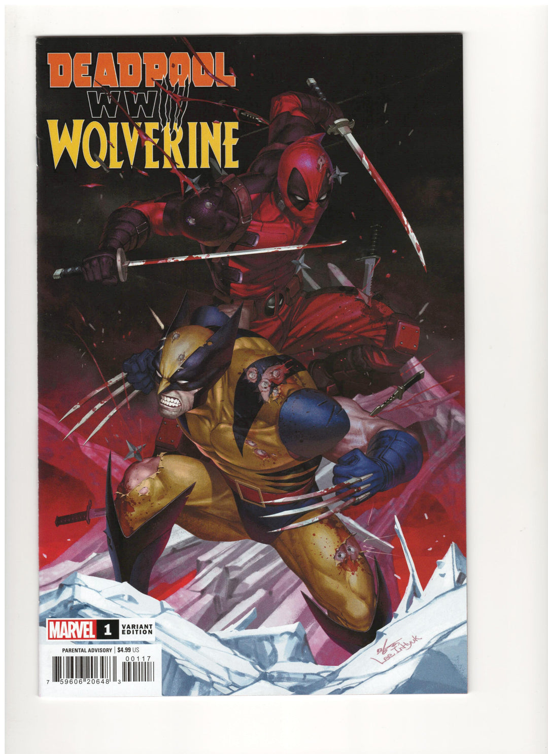 Deadpool & Wolverine WWIII #1 Variant (1:25) Inhyuk Lee Edition