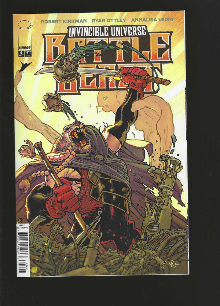 Invincible Universe Battle Beast #6 Cover F (1:100) Andrei Bressan & Adriano Lucas Variant