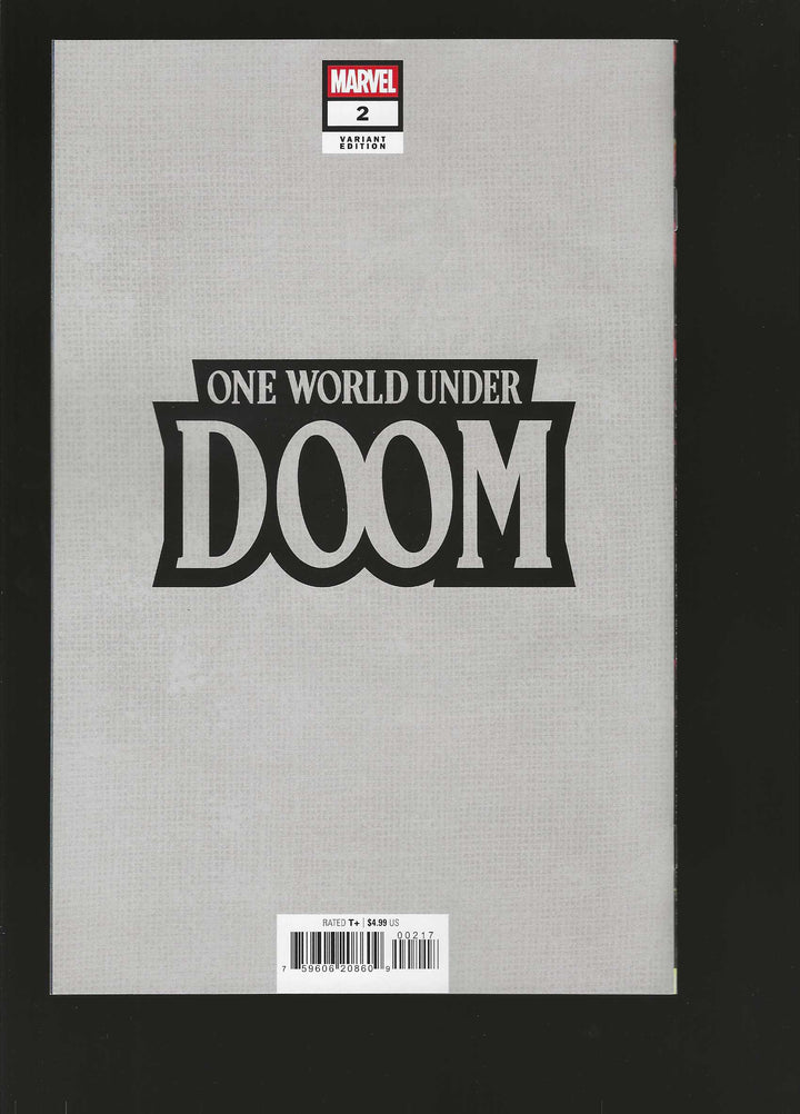 One World Under Doom #2 Variant (1:100) Alessandro Cappuccio Full Art Virgin Edition