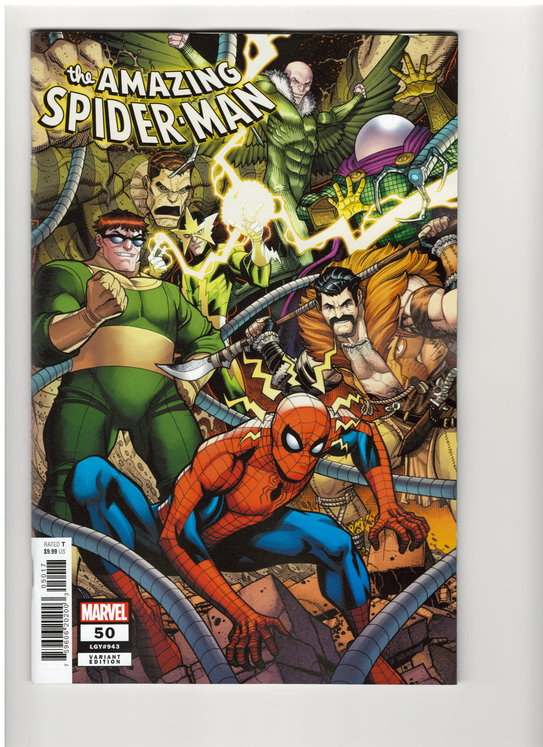 Amazing Spider-Man (2022) #50 Variant (1:25) Nick Bradshaw Edition