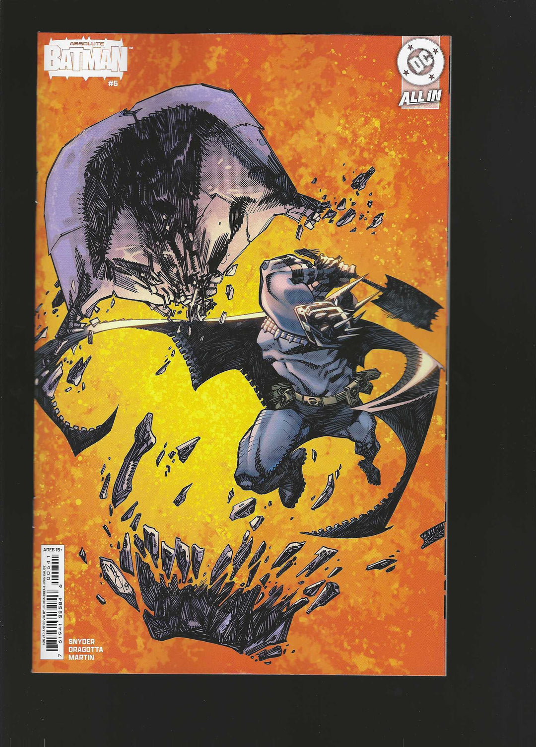 Absolute Batman #6 Cover D (1:25) John Mccrea Card Stock Variant