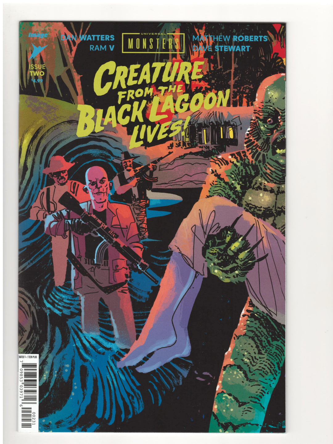 Universal Monsters The Creature From The Black Lagoon Lives #2 (Of 4) Cover C (1:10) Dani Variant