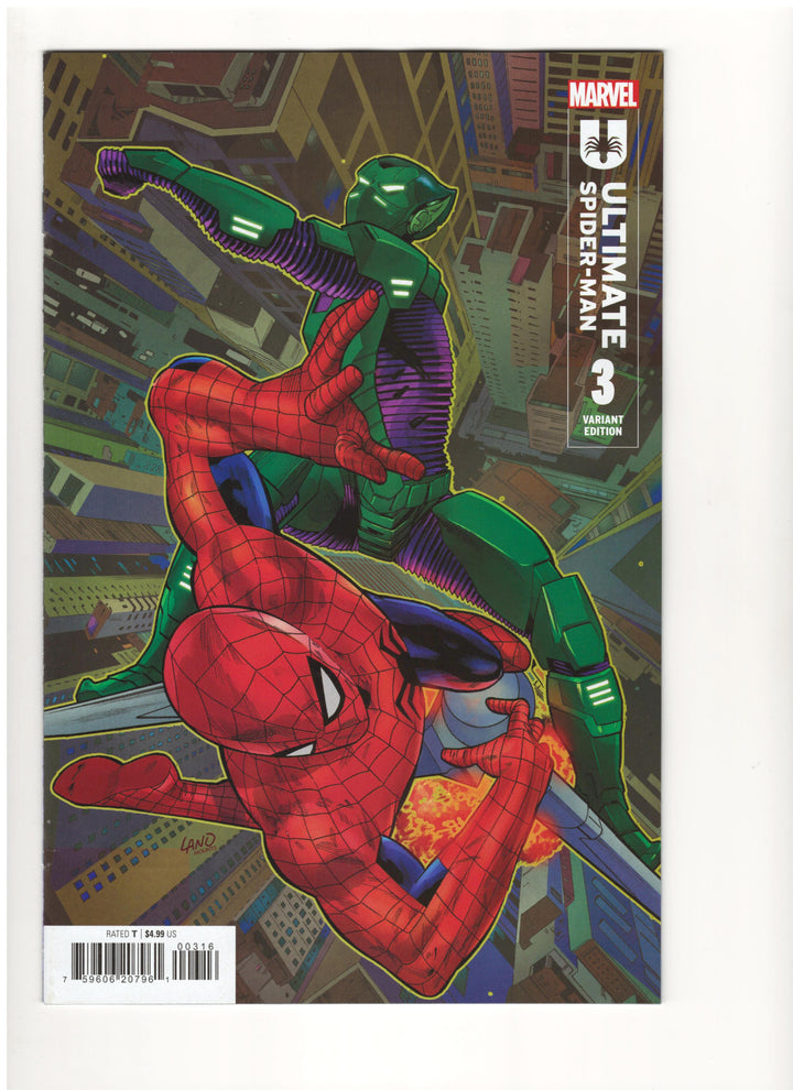 Ultimate Spider-Man (2024) #3 Variant (1:25) Greg Land Edition