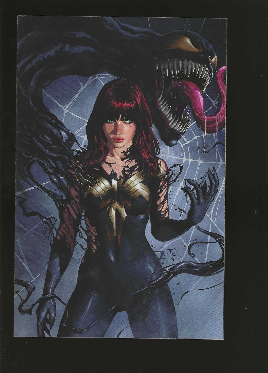 Amazing Spider-Man (2024) #23 [Death Spiral] Variant (1:50) Ivan Talavera Venom Full Art Virgin Edition