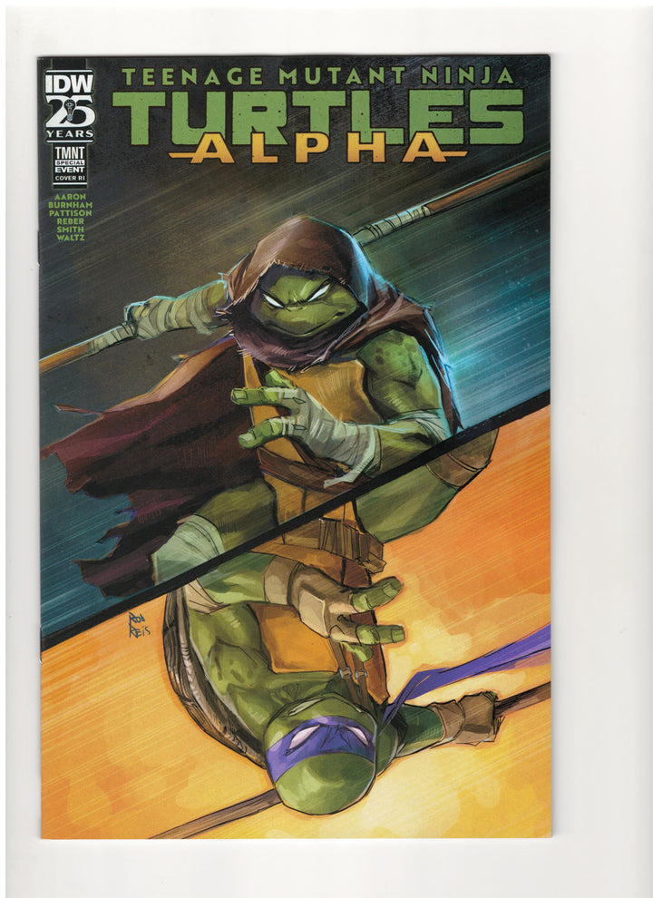 Teenage Mutant Ninja Turtles Alpha #1 Cover E (1:25) Reis Variant