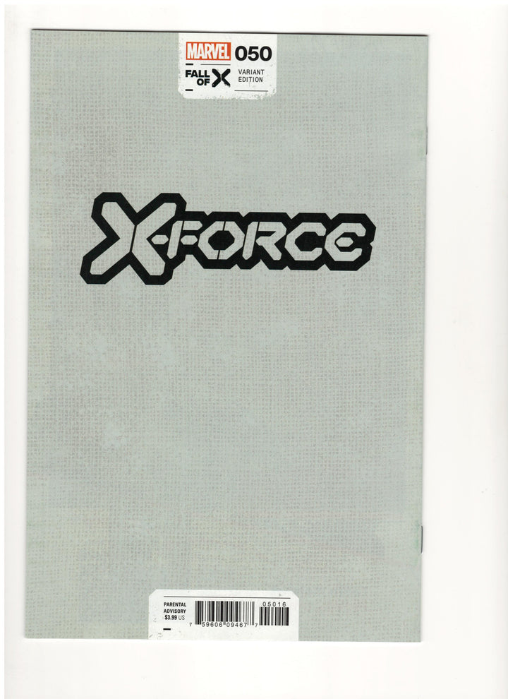 X-Force (2020) #50 Variant (1:50) Mark Brooks Headshot Full Art Sketch Edition [Fall of X]