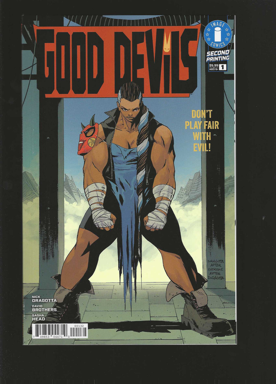 Good Devils Dont Play Fair With Evil (One Shot) 2nd Printing Cover C 1:25 Nick Dragotta Absolute Trade Dress Homage Variant