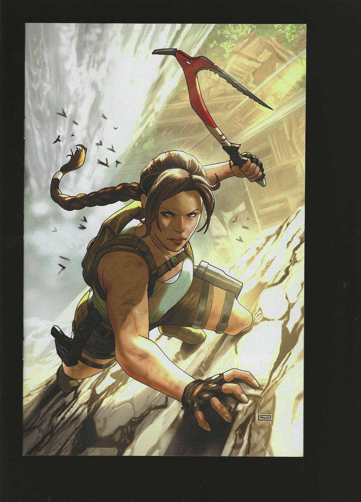 Tomb Raider Sacred Artifacts #1 (Cover B - Thank You) (Taurin Clarke Virgin) - One Per Store