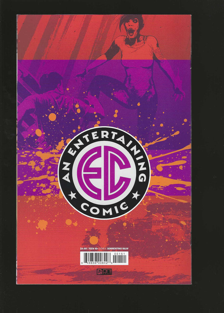 EC Blood Type #1 (Of 4) Cover E (1:20) Andrea Sorrentino Black & White Artist Edition Variant
