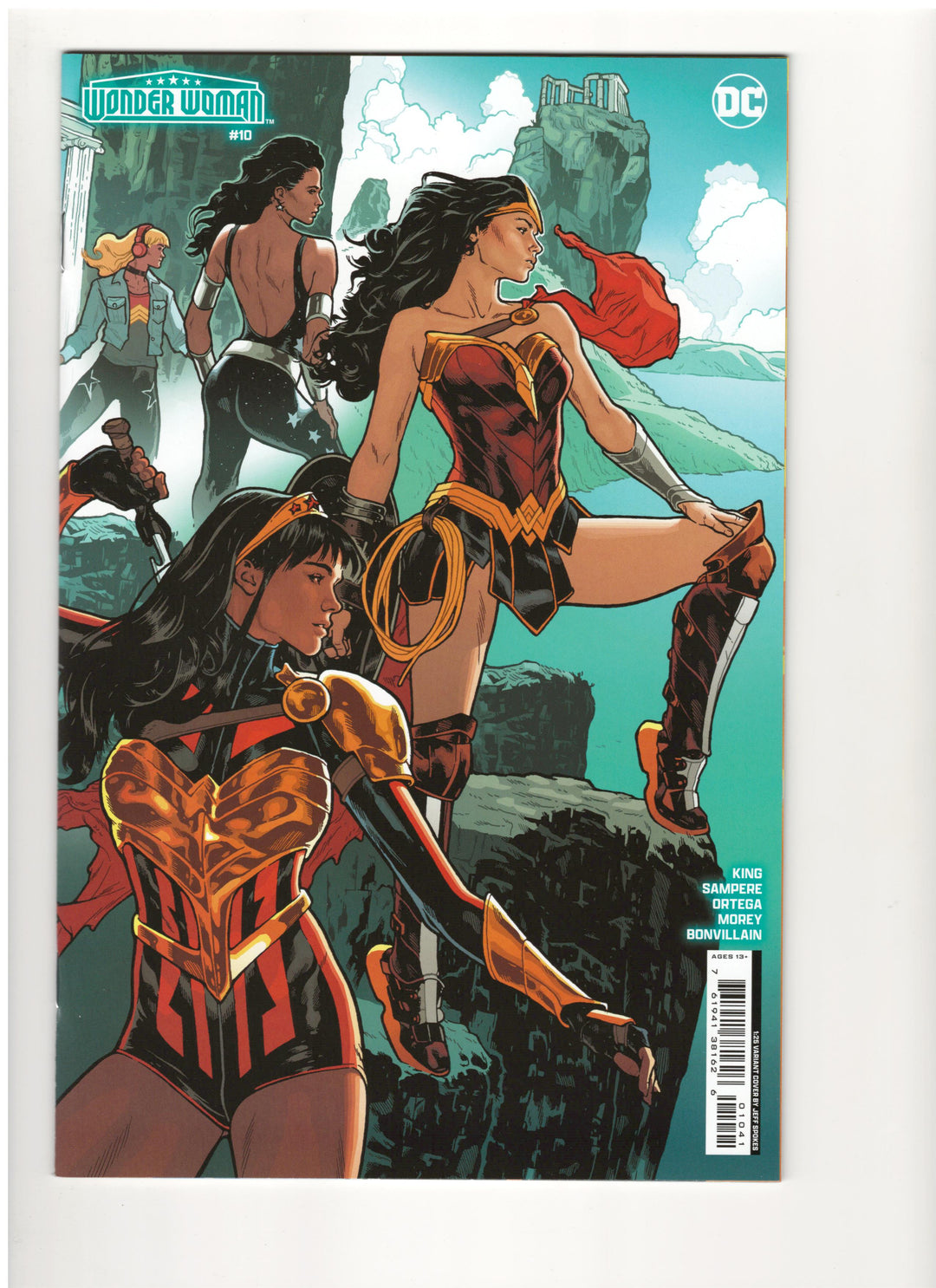 Wonder Woman (2023) #10 Cover E (1:25) Jeff Spokes Card Stock Variant