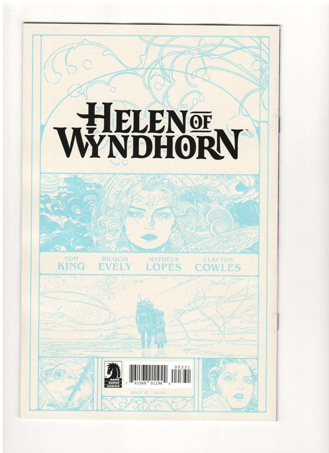 Helen Of Wyndhorn #3 Cover C (1:10) Fabio Moon Virgin Variant Edition