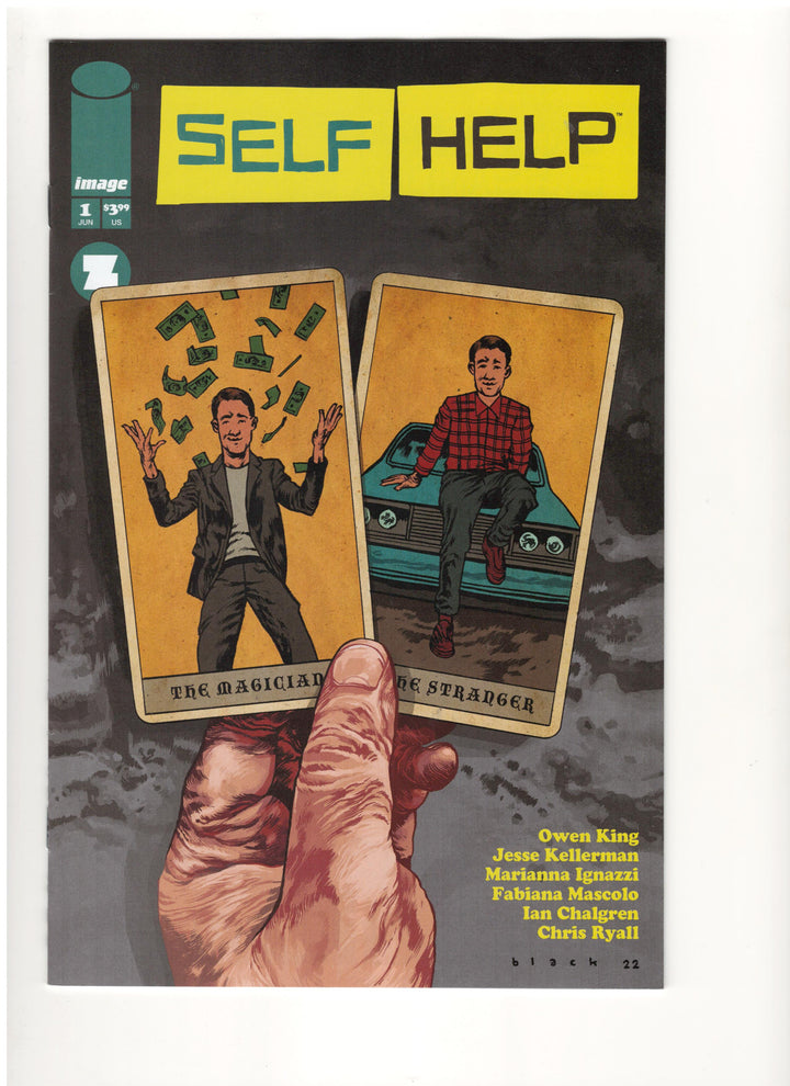 Self Help #1 Cover C Inc (1:15) Steven Russell Black Variant (Mature)