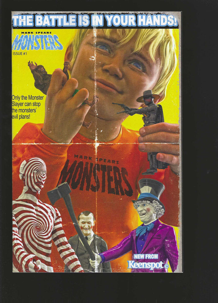 Mark Spears Monsters #1 Variant (6th Print) Cover C (1:25) Mark Spears Action Figure Edition