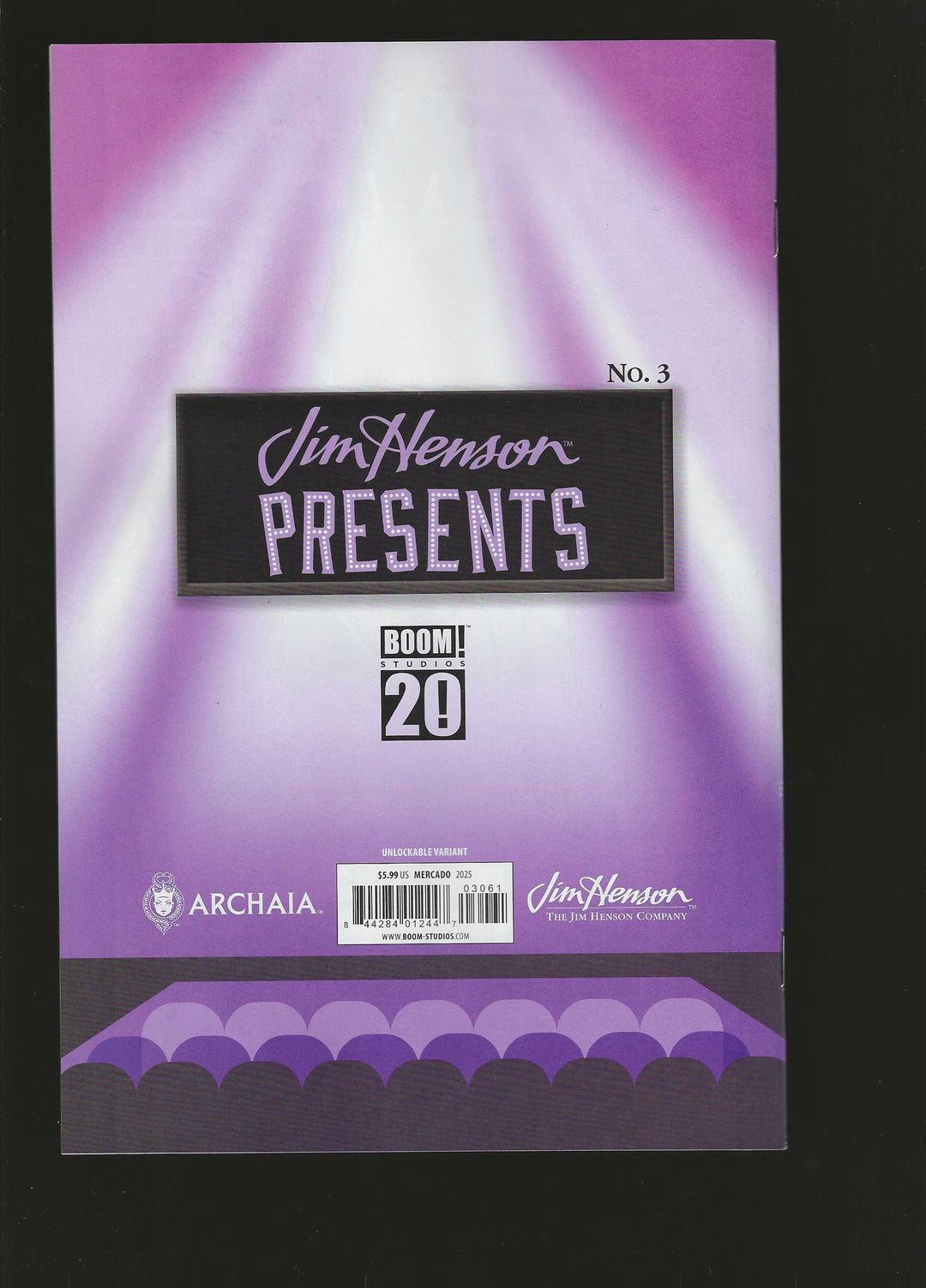Jim Henson Presents #3 F Mercado Virgin Unlockable Variant - One Per Store