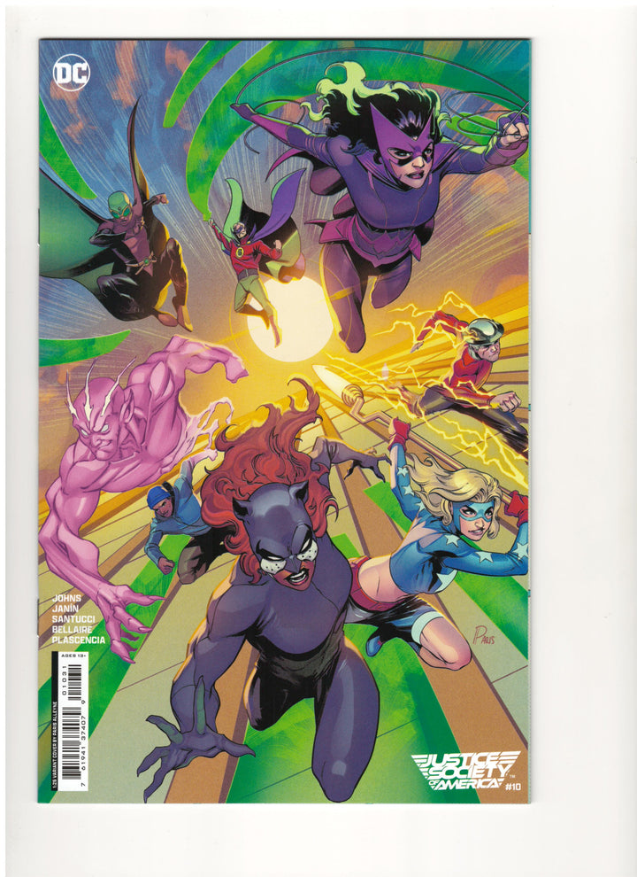 Justice Society Of America (2023) #10 (Of 12) Cover C (1:25) Paris Alleyne Card Stock Variant