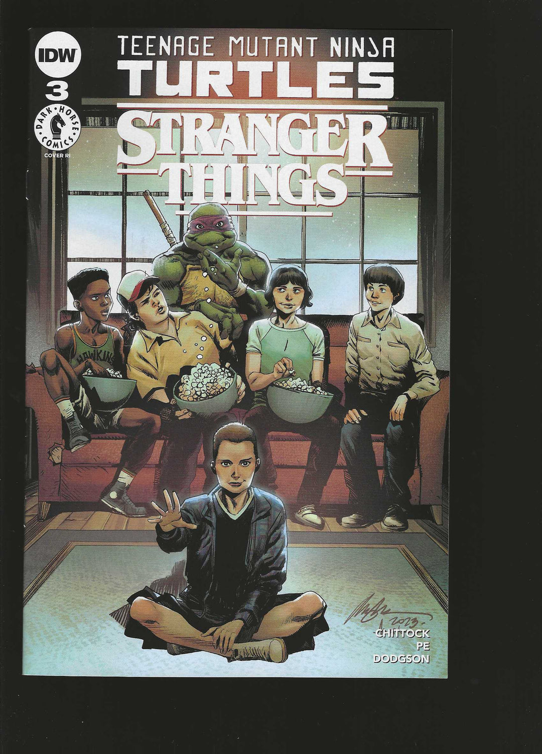 Teenage Mutant Ninja Turtles X Stranger Things #3 Variant F (1:50) Albuquerque Edition