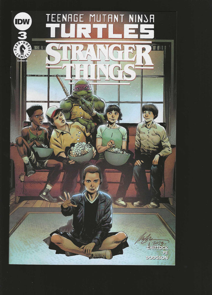 Teenage Mutant Ninja Turtles X Stranger Things #3 Variant F (1:50) Albuquerque Edition