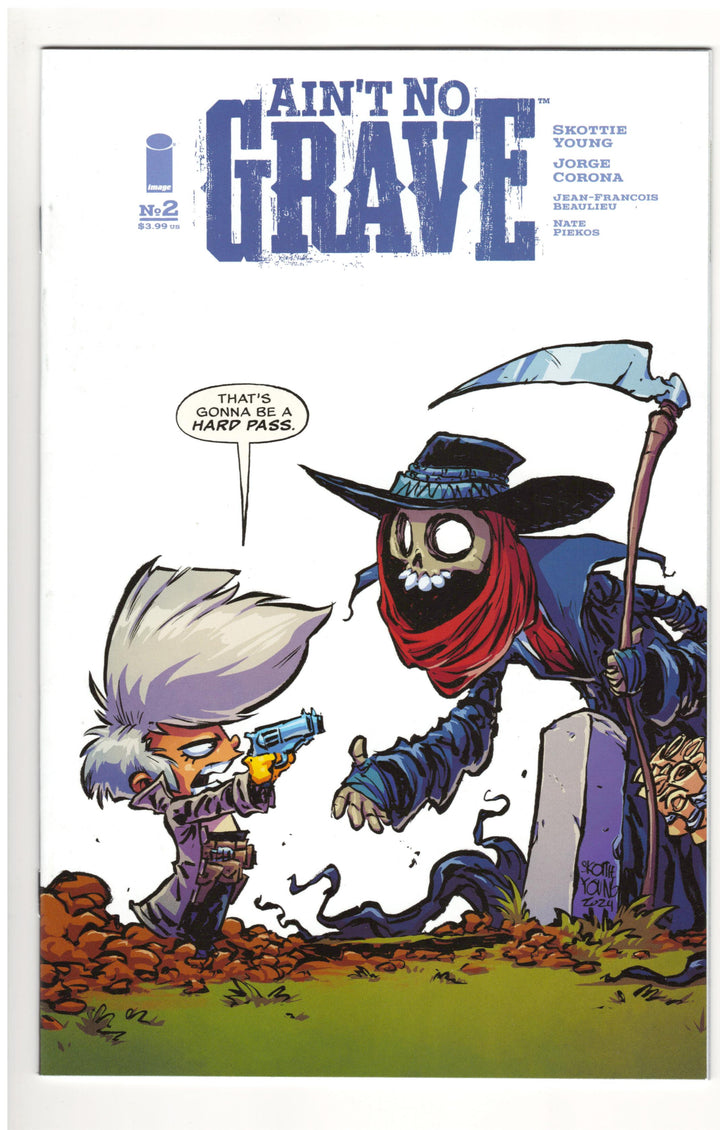 Aint No Grave #2 (Of 5) Cover B (1:25) Skottie Young Variant (Mature)
