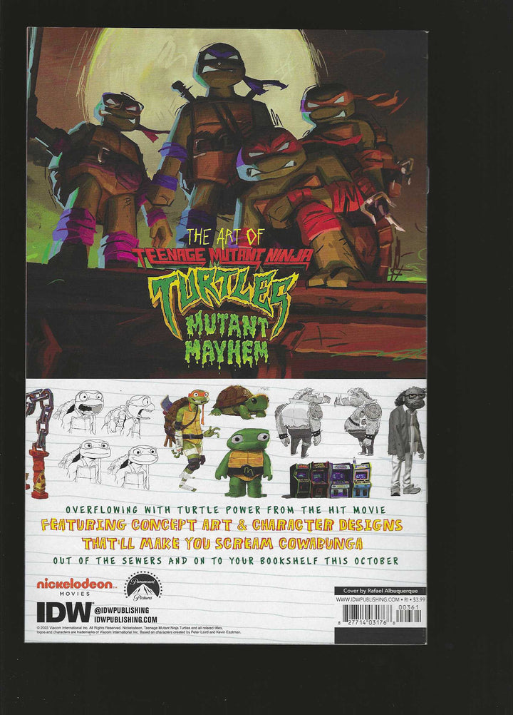 Teenage Mutant Ninja Turtles X Stranger Things #3 Variant F (1:50) Albuquerque Edition