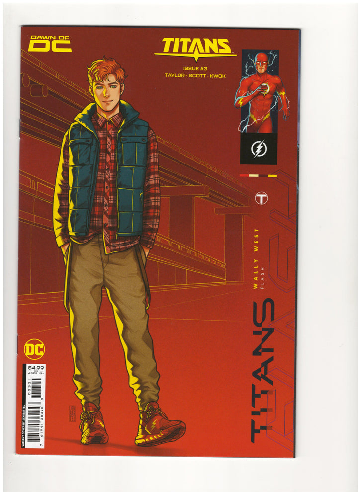 Lot of 7 Titans (2023) DC Comics #1-#7 All Jen Bartel Variant Covers Complete Set